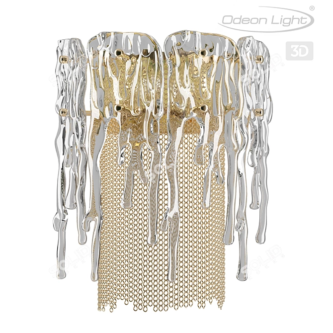 Elegant Ester Wall Sconce: Odeon Light 3D model image 1