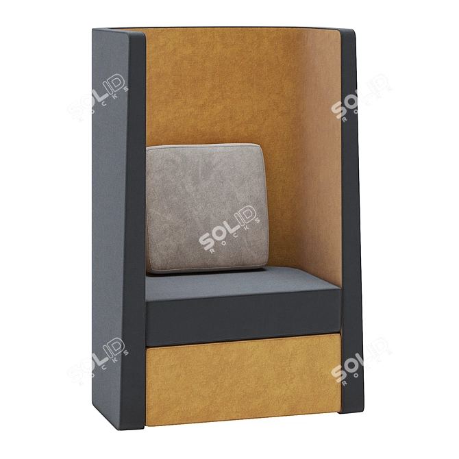 Elevate Your Space: Herman Miller Busby Chair 3D model image 2