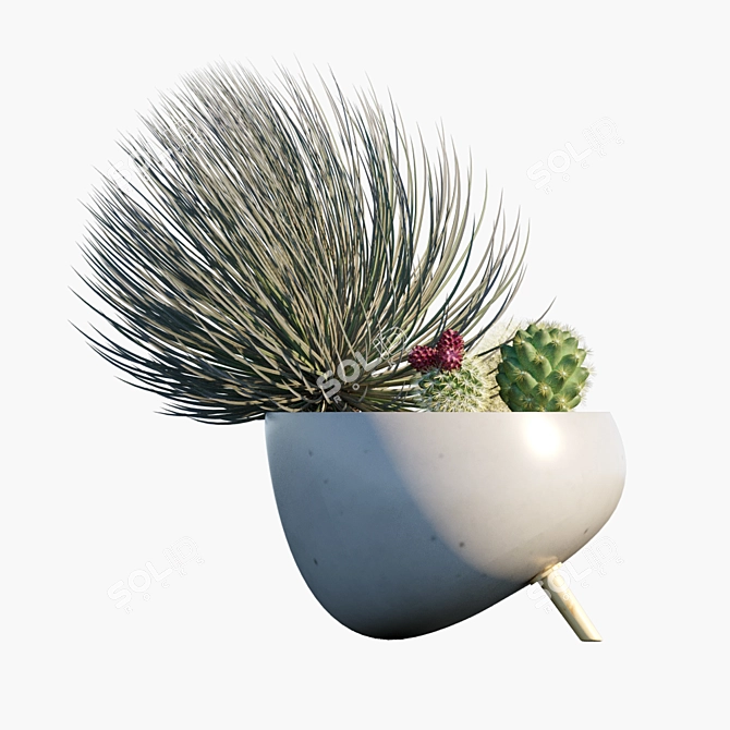 Desert Vibes: Pot #27 3D model image 2