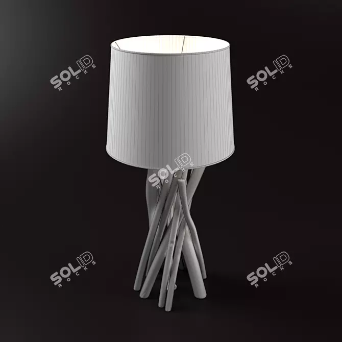 IllumaMax: Stylish 3D Lamp 3D model image 2