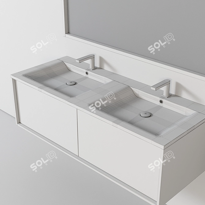 Hawaiian Bliss Bathroom Collection 3D model image 3