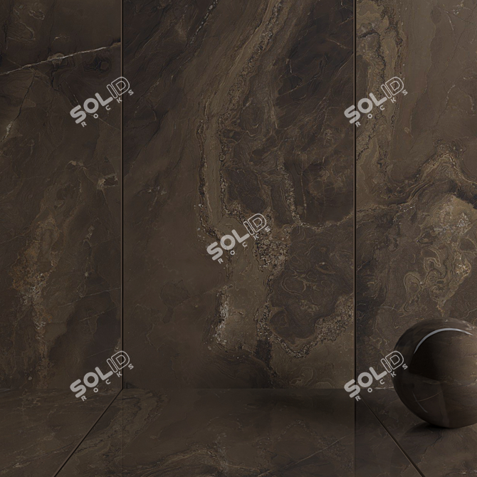 Precious Stones Frapuccino Wall Tiles 3D model image 3