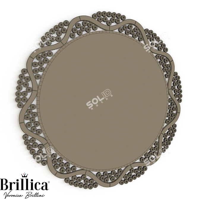 Italian-Designed Brillica Mirror BL900 3D model image 2