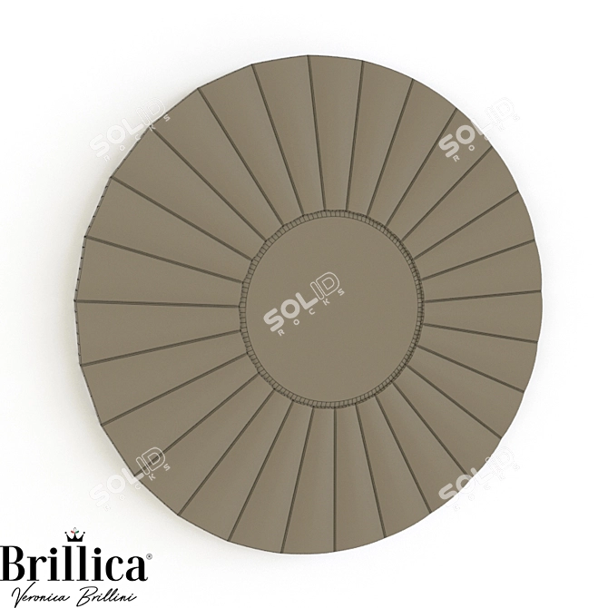 Brillica BL895 Modern Mirror 3D model image 2