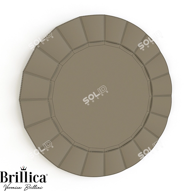 Reflective Elegance: Brillica Mirror BL960 3D model image 2