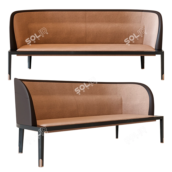 Modern Chic Sofa - Edra | Dimensione Chi Wing Lo 3D model image 1