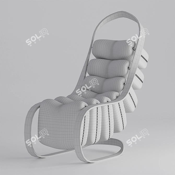 Transforming Caterpillar Chair 3D model image 3