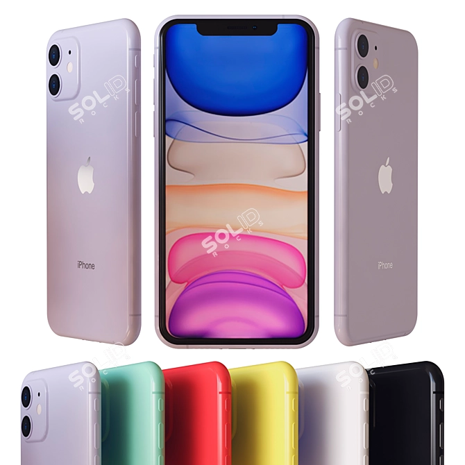 iPhone 11: Stunning 3D Model! 3D model image 1