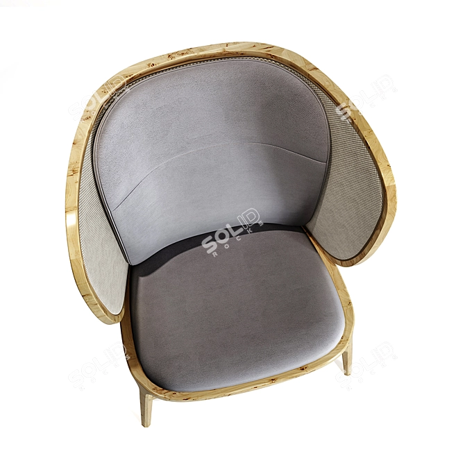 Comfort Plus Armchair 3D model image 3