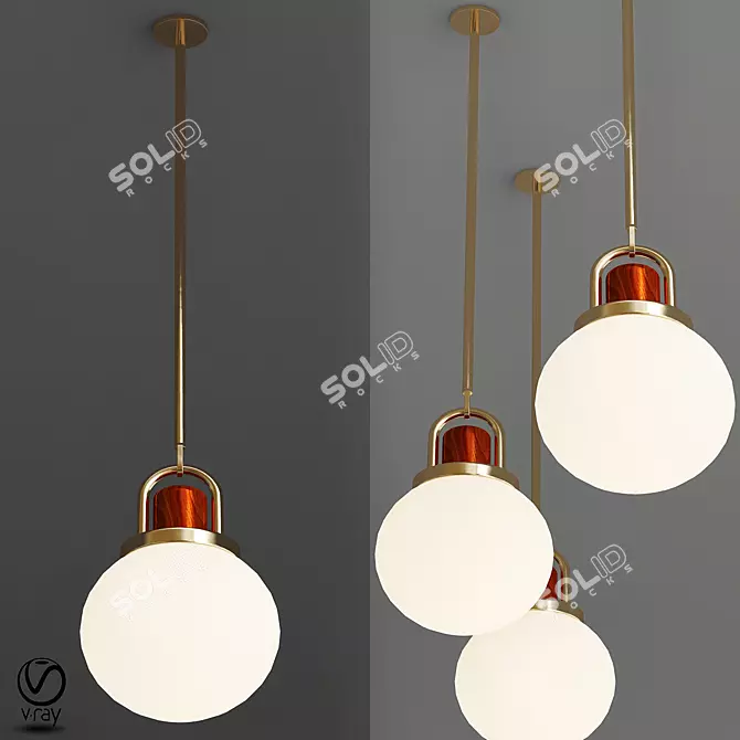 Kare Design Modern Lamp 3D model image 1