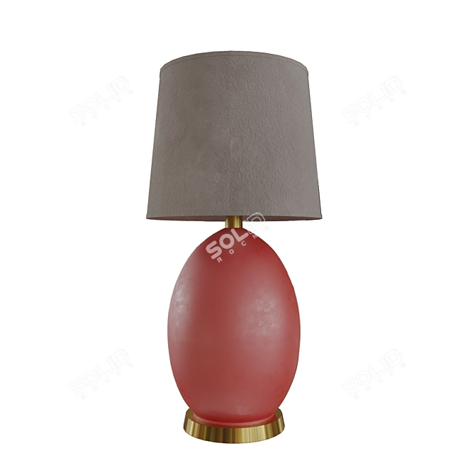 Sleek Modern Bedside Lamps 3D model image 2