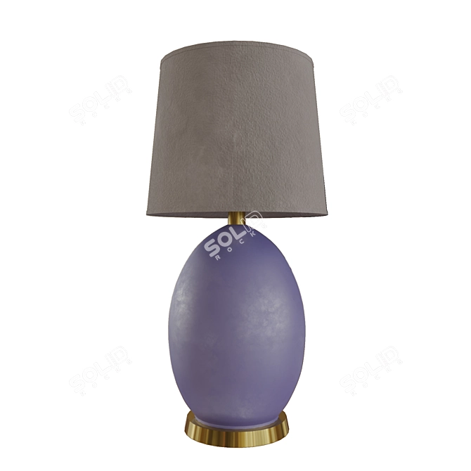 Sleek Modern Bedside Lamps 3D model image 3