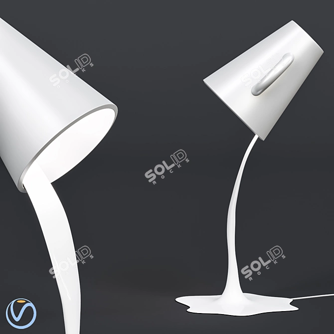 Illuminating Elegance - Pouring Light 3D model image 1