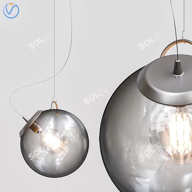 Miconos: Sleek and Modern Lighting 3D model image 1