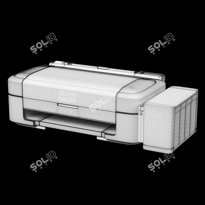 Epson L312 Inkjet Printer 3D model image 3