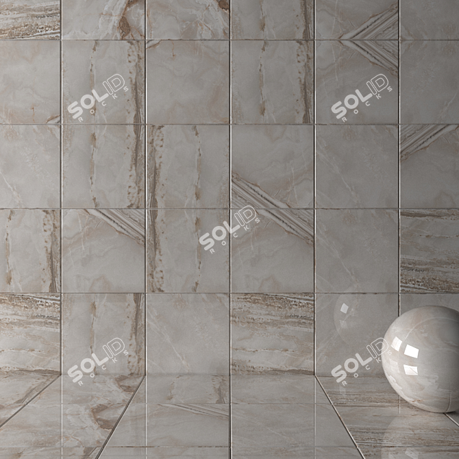 Flaviker Supreme Onix Prestige Wall/Floor Tiles 3D model image 2