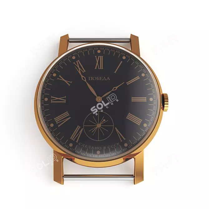 Triumph Timepiece 3D model image 1