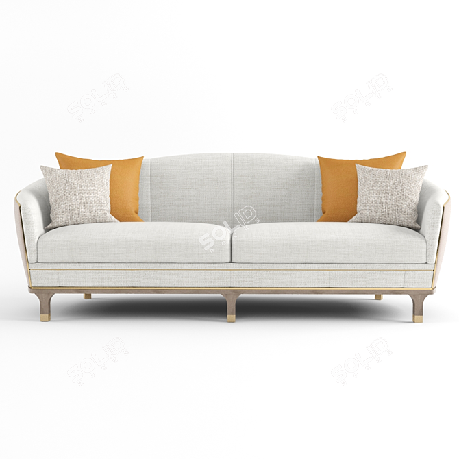 Elegant Verona Sofa by Frato 3D model image 2