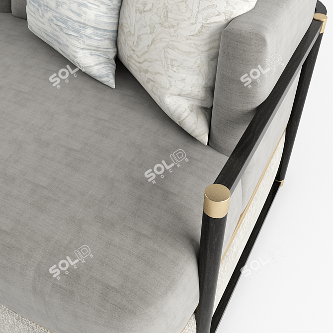 Frato COMO modern sofa 3D model image 3