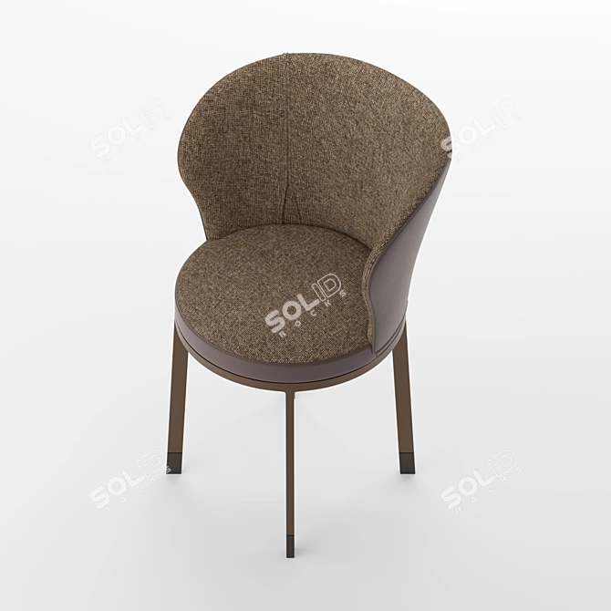 Elegans Silla Giratoria Giorgetti 3D model image 2