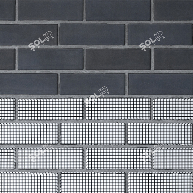Brickwork Textures: 2 Designs. 6144x6144px. Separate Versions for V-Ray 3.1 and Below 3D model image 2