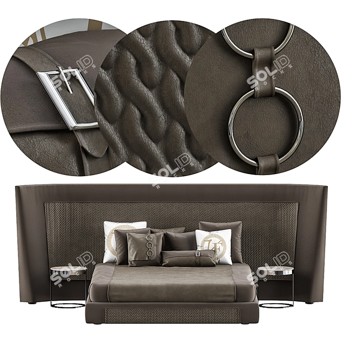 Duse Bed 2013 - Modern and Stylish 3D model image 2