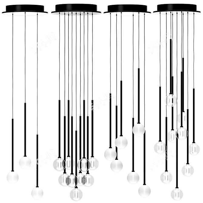 Elegant 3D Lamp: Capo d'Opera Brillo 3D model image 1