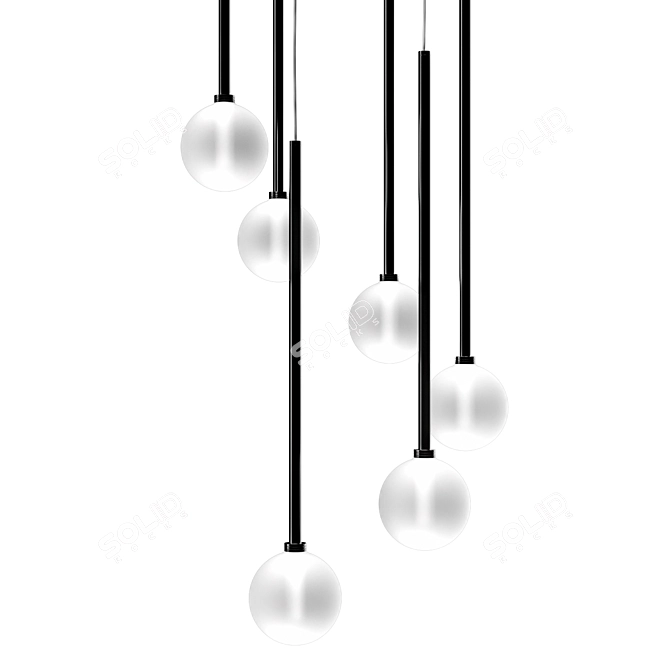 Elegant 3D Lamp: Capo d'Opera Brillo 3D model image 3