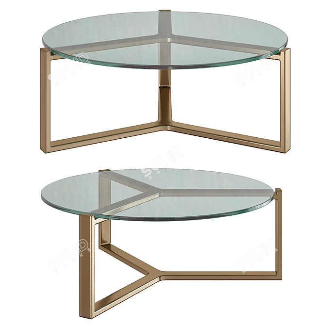 Arne Low Coffee Table - Casamilano 3D model image 1