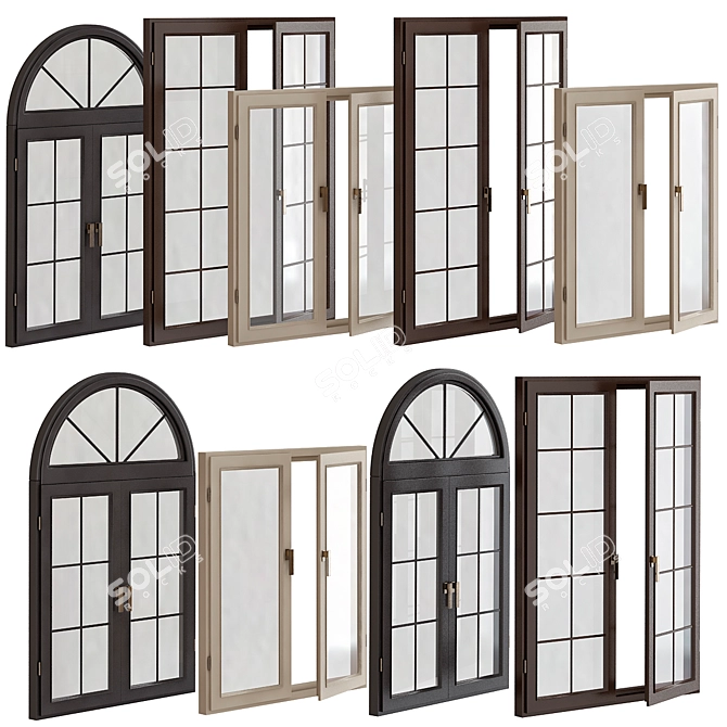 Window Ensembles 3D model image 1