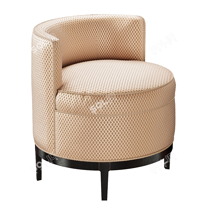 Swaim Ellie Swivel Chair: Modern Elegance for Any Space 3D model image 1