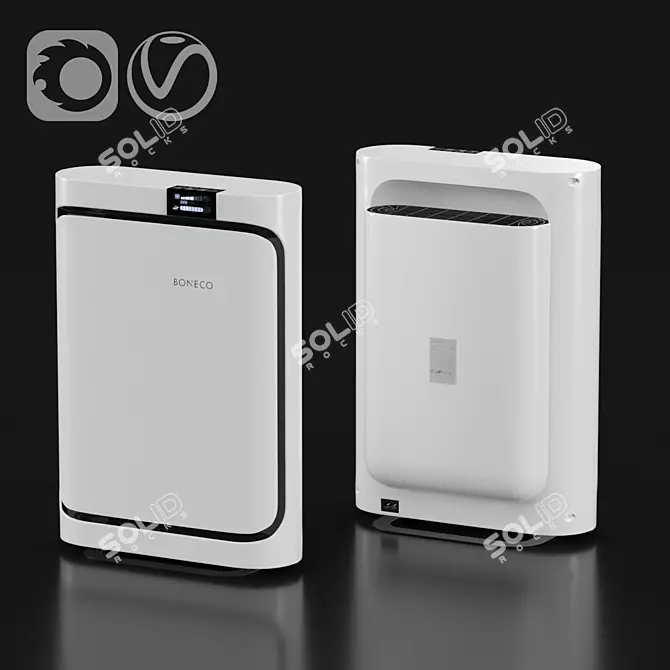 Boneco P500 Air Purifier 3D model image 1