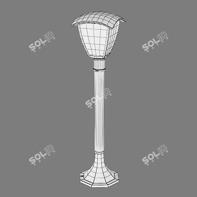 Lightstar LED Street Lamp 3D model image 3