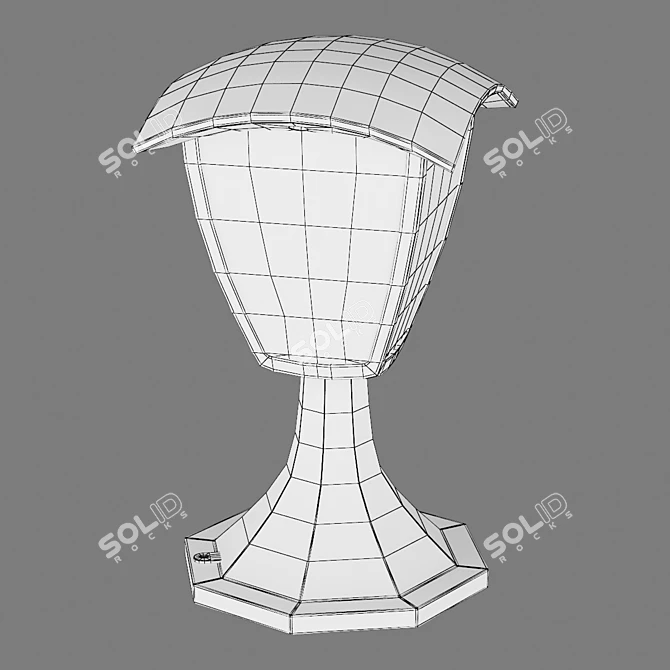 Lightstar LED Street Lamp 3D model image 3