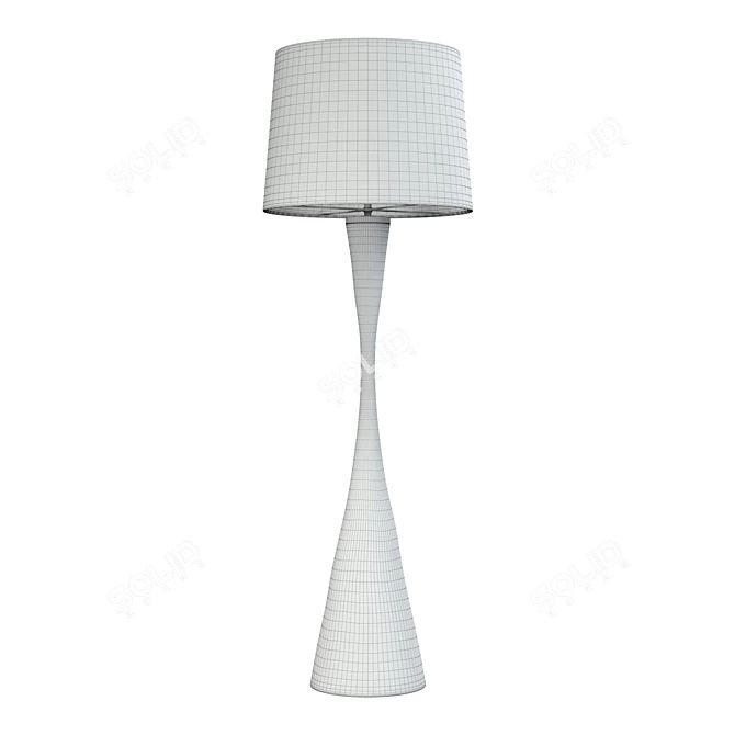 Narsi Modern Floor Lamp 3D model image 2