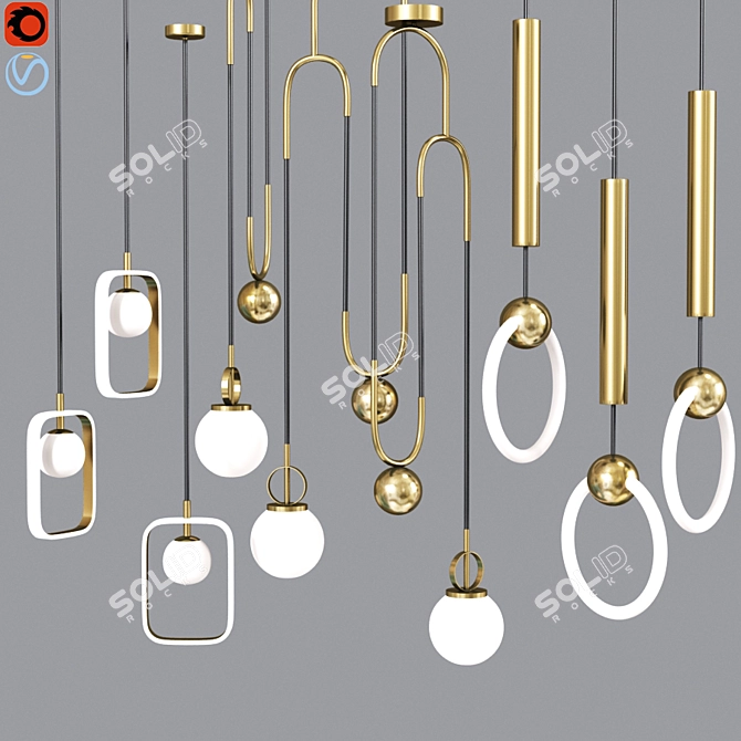 Title: Versatile 3D Light Set 3D model image 1