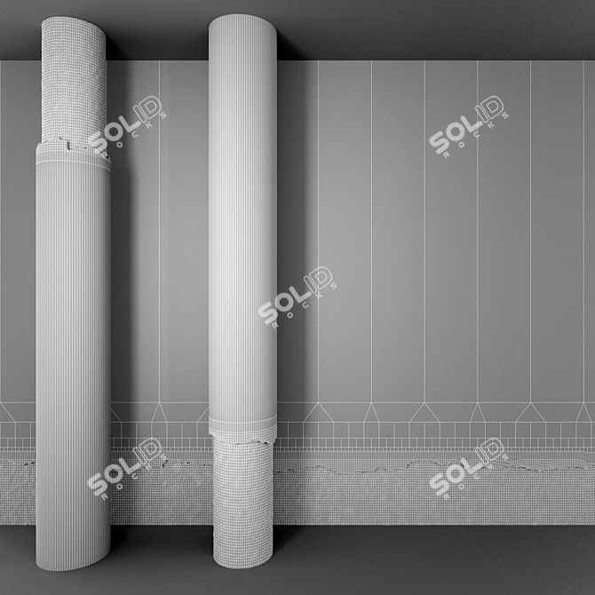 Modern Decorative Wall Stone 3D model image 3