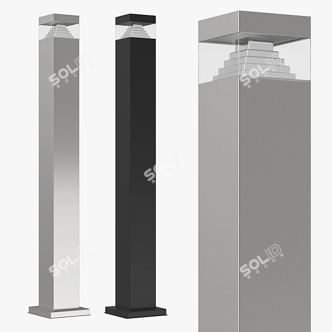 Raggio Lightstar LED Street Light 3D model image 2