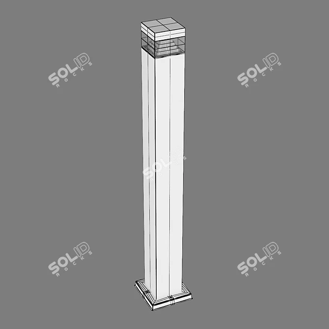 Raggio Lightstar LED Street Light 3D model image 3