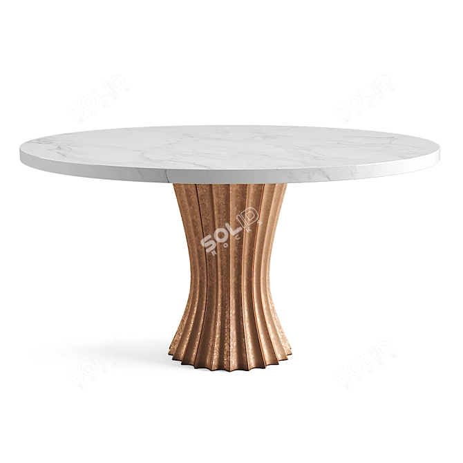 Sleek Kelly Hoppen Table 3D model image 1