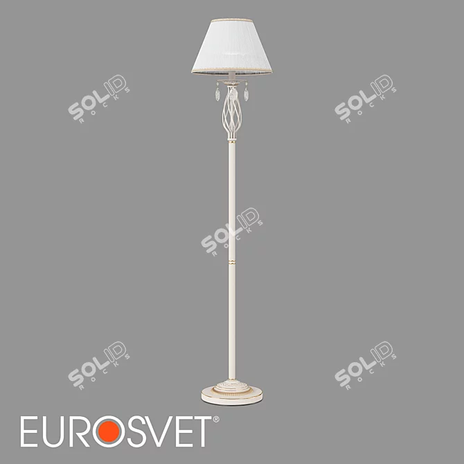 Amelia Floor Lamp: Eurosvet 10073/1 - Elegant Lighting Solution 3D model image 1
