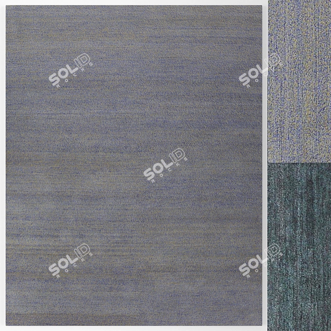 Luxurious Sarafah Carpet - 2000mm x 2500mm 3D model image 2