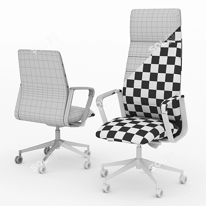 Sleek Seating Solution: Directa 3D model image 3