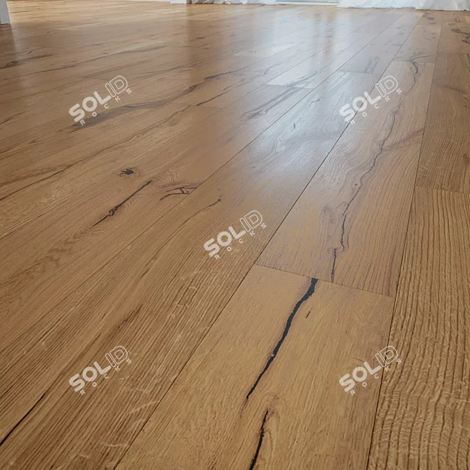 Tasmania Oak Wooden Floor 3D model image 1