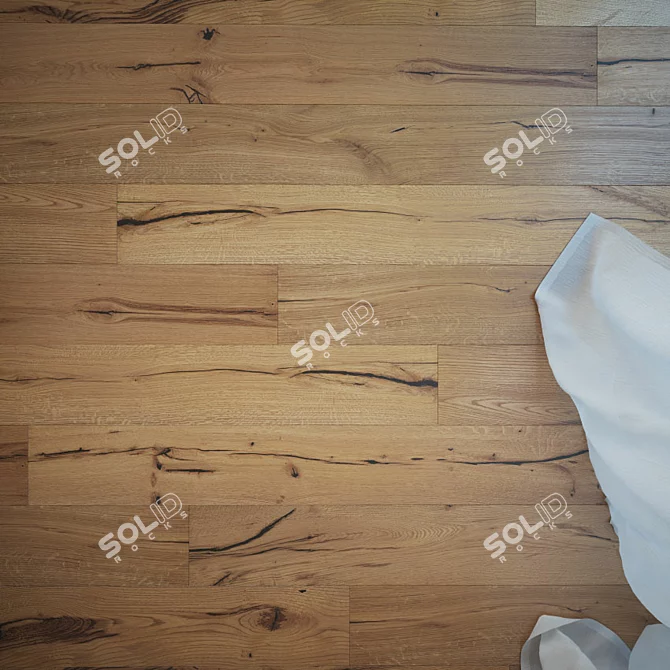 Tasmania Oak Wooden Floor 3D model image 2