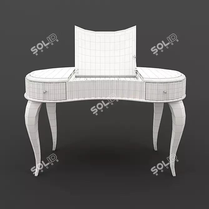 RIMINI Dressing Table by Fratelli Barri 3D model image 3