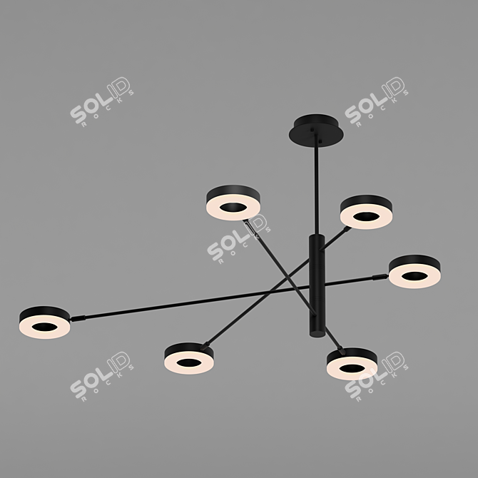 Atissa: Elegant Designer Lamps 3D model image 1