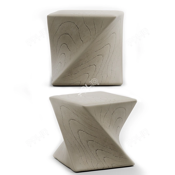 Elegance meets simplicity: Kelly Hoppen Marco Table 3D model image 1