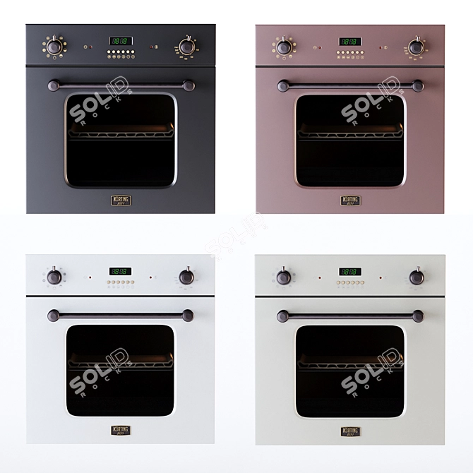 Korting OKB 1082 CRN: Premium Electric Oven 3D model image 1