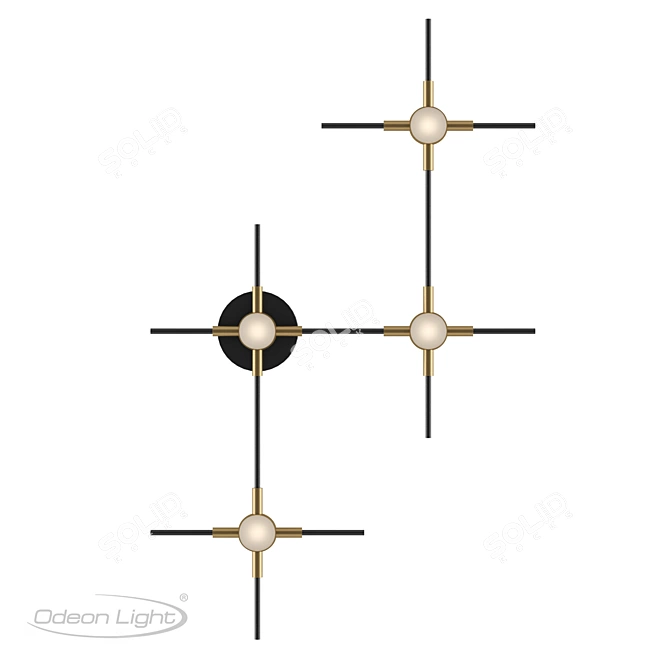 ODEON LIGHT COSTELLA 3906/14WL Wall Sconce 3D model image 1